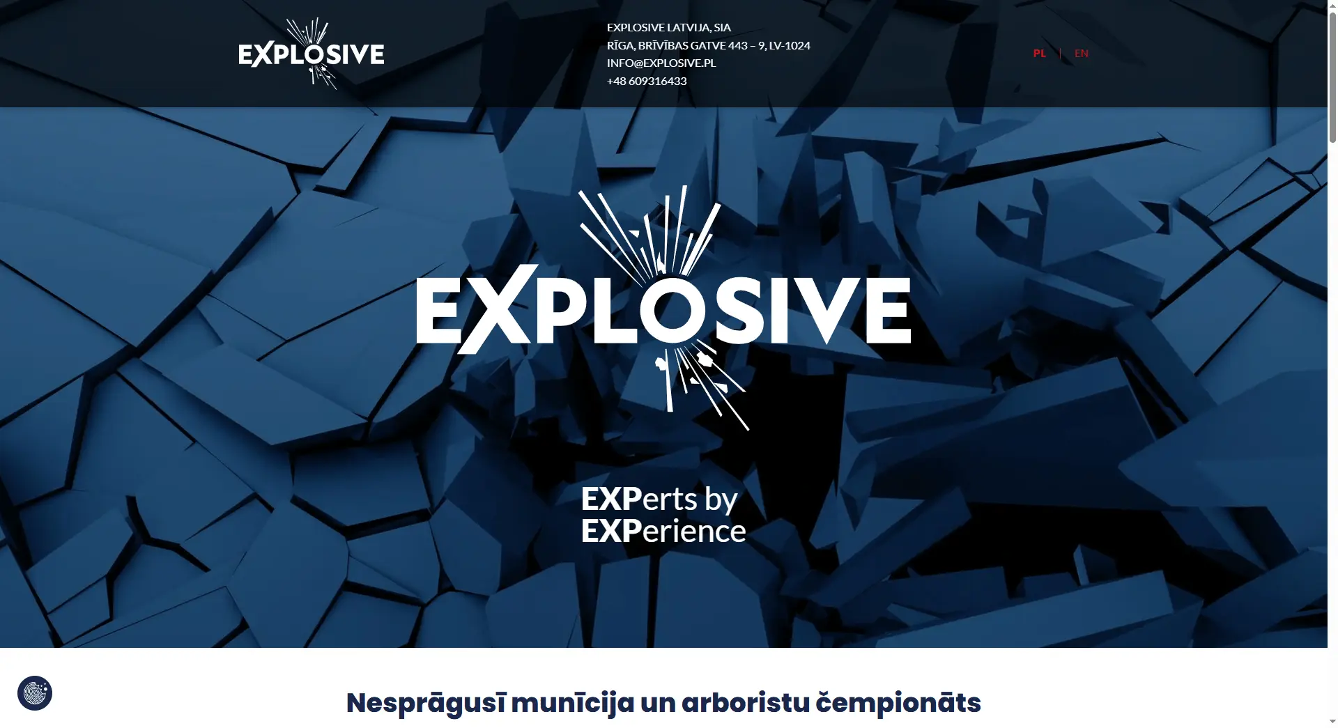 Ekspozivs.lv – услуги сапёров